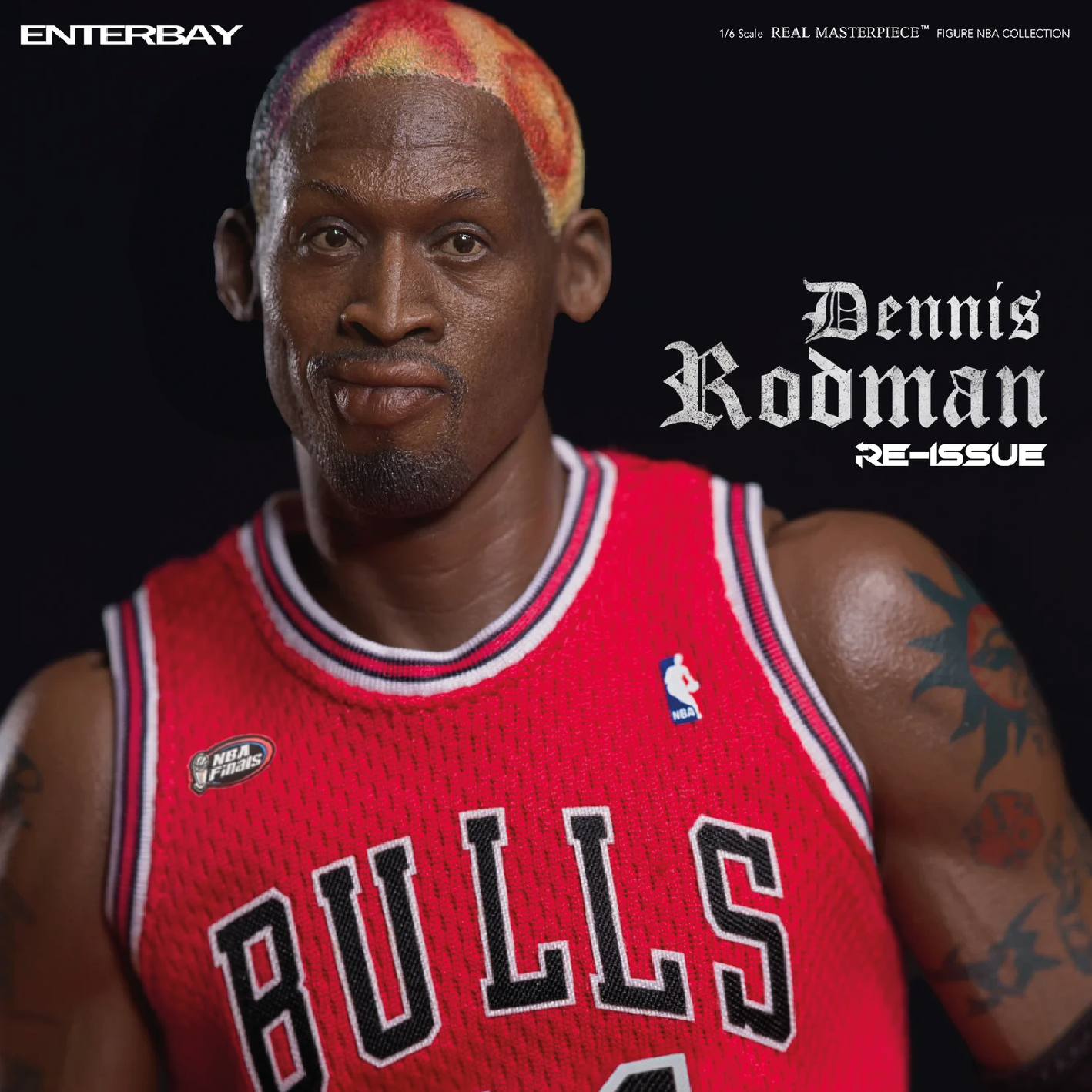 Nobletime ENTERBAY X NBA：1/6 丹尼斯·洛文｜蠟像級高可動人偶模型（高33釐米）