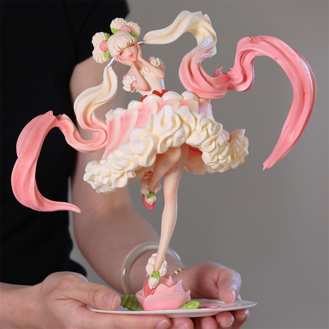 Nobletime WeArtDoing：甜點精靈//芝士草莓（高25.5釐米）