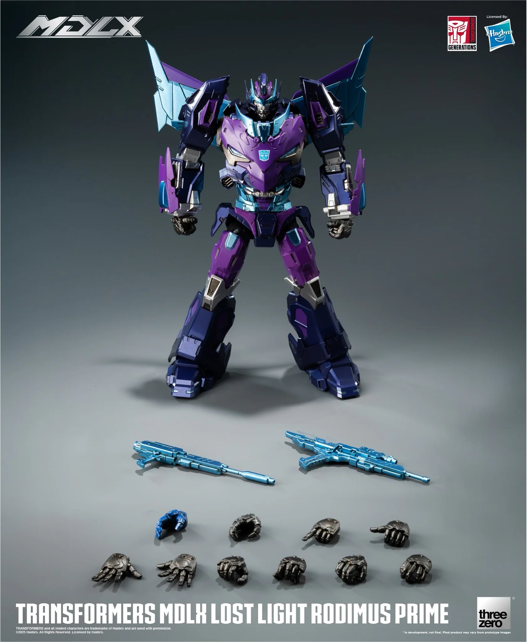 Nobletime threezero x《變形金剛》：MDLX失落之光洛迪文（地區限定版）｜高可動合金模型（高18釐米）