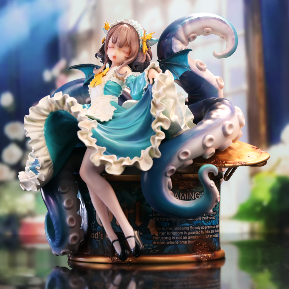 Nobletime WeArtDoing：沉睡魔咒 // 克蘇魯之歌-幽藍魅影（高18.8釐米）