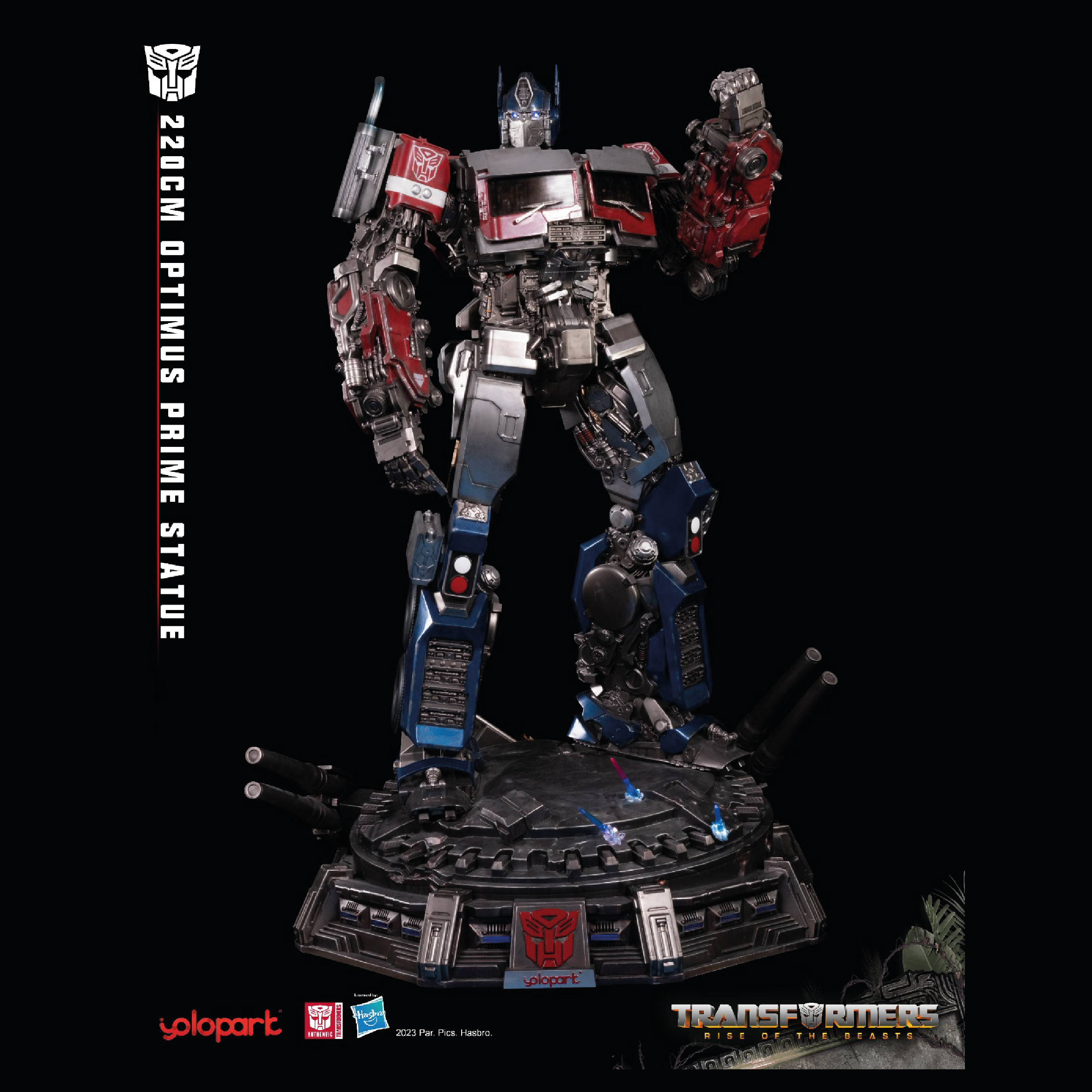 Nobletime yolopark x《變形金剛：狂獸崛起》：柯柏文｜雕像模型（高2.2米）