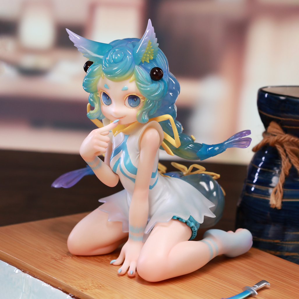 Nobletime WeArtDoing：甜蝦貓貓魚 // 柔鱗（高16釐米）