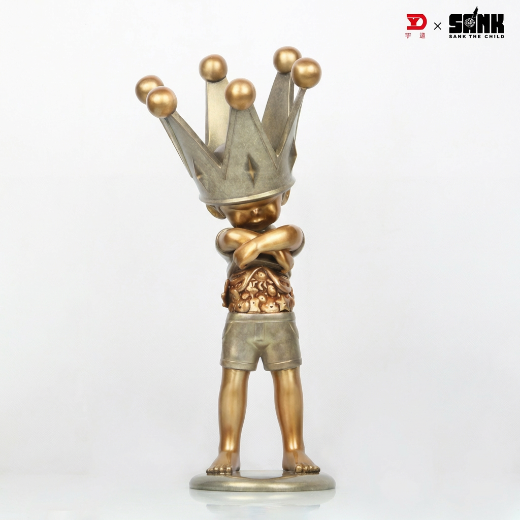 Nobletime SANK：The Boy 幻童 // 宇宙之子｜青銅雕像（高58釐米）