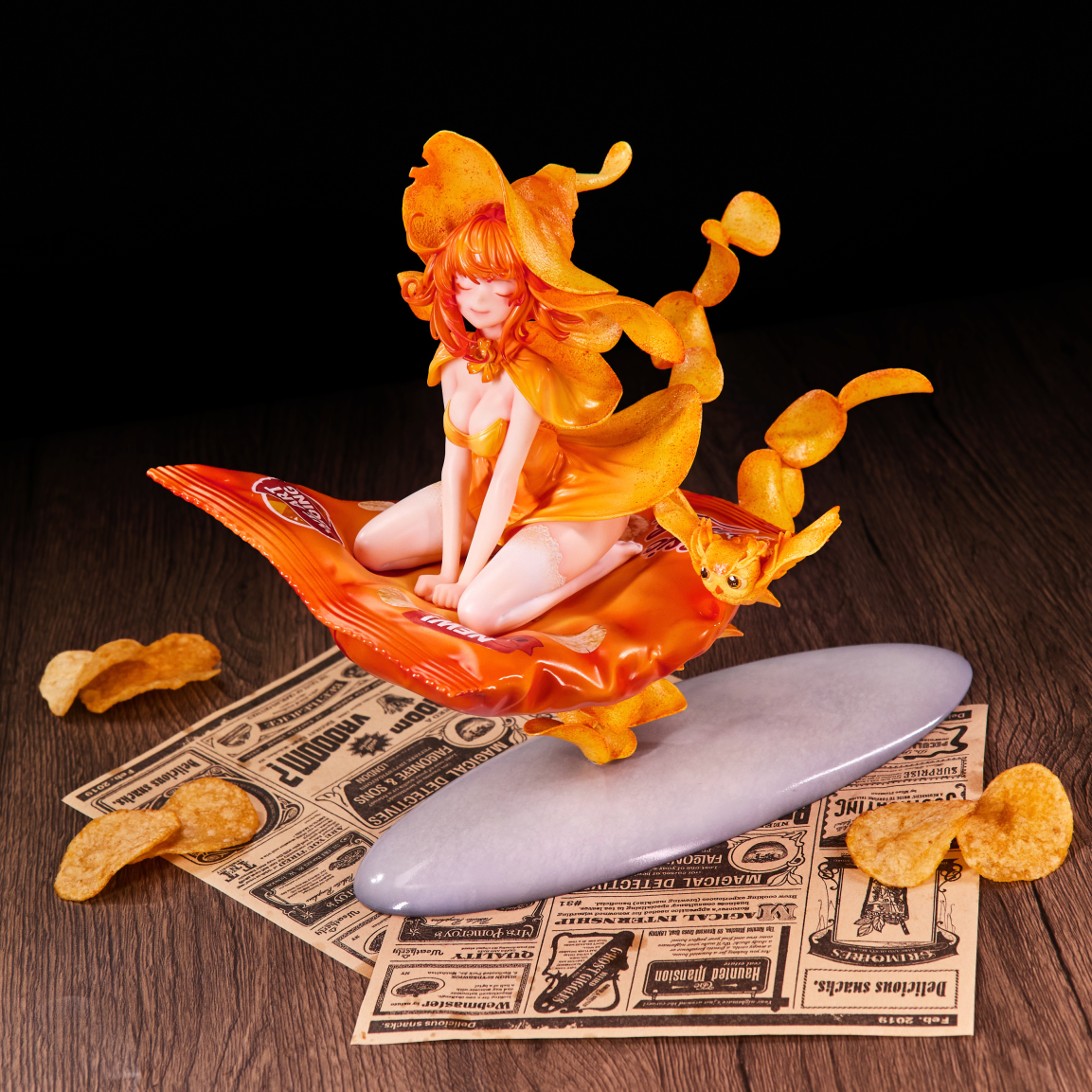 Nobletime WeArtDoing：沉睡魔咒 // 薯片魔女-原味經典（高23.3釐米）